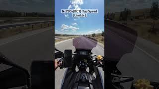 Nc750X Dct top speed Limitör 💪 ……… motovlog motorcycle motosiklet aea moto honda nc750 [upl. by Hugues]