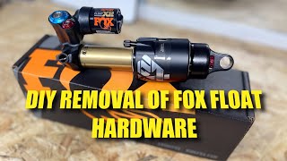 Fox Float X2 Hardware DIY removal [upl. by Acus273]