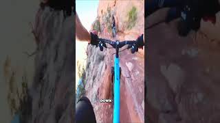 Craziest extreme Mountain Bike Rides shorts [upl. by Firehs224]