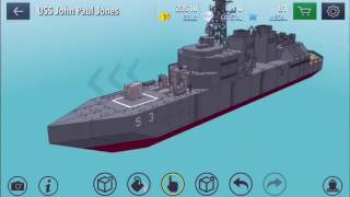 Warship Craft John Paul Jones Destroyer [upl. by Marr661]