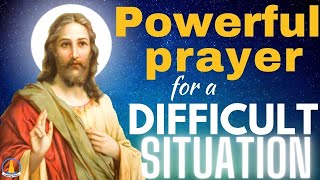 Powerful Prayer for a Miracle in a difficult situation [upl. by Nnaeiram]