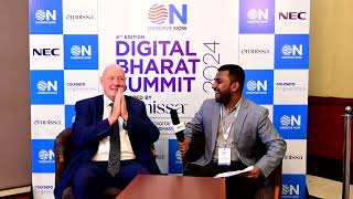 Interview with HE Freddy Svane Ambassador of Denmark to India at ObserveNow Digital Bharat Summit [upl. by Aynad]