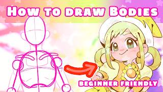 🍓 HOW TO DRAW AND STYLISE THE HUMAN BODY 🍓 [upl. by Icyac]