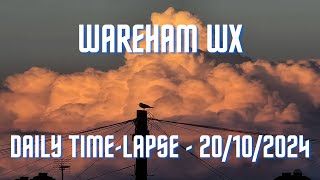 Wareham  Daily Timelapse  20102024 [upl. by Ateuqram]