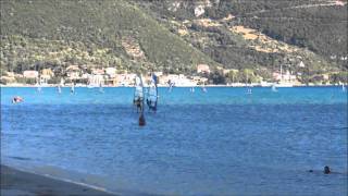 Lefkada 2011  Vasiliki surfing [upl. by Arad585]