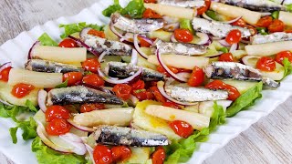 Si tienes una lata de SARDINAS ¡Haz esta DELICIOSA ensalada Fresca y saludable ensaladas [upl. by Zaslow]