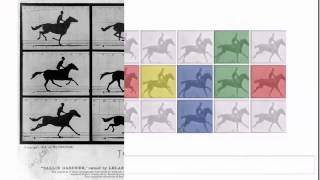 Eadweard J Muybridge´s 182nd Birthday  Google Doodle [upl. by Anerac]