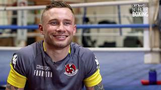 Carl Frampton previews next fight Warrington v Galahad ranks featherweight champions retirement [upl. by Allimak]