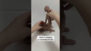 Behind the scenes of the BALLJOINTED DOLL  CROCHET  crochet [upl. by Ponzo]