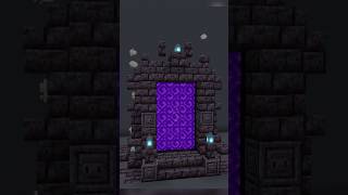 Blackstone portal 😱minecraft shorts gaming [upl. by Fedora118]