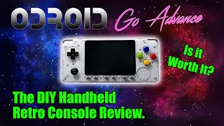 My Odroid Go Advance V2 Review  Custom Design Handheld [upl. by Ordnaxela]