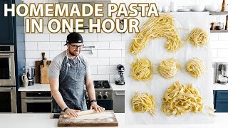 Easy to Make Homemade Pasta Dough Recipe [upl. by Yancey]