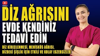 DİZ KİREÇLENMESİNİ EVDE TEDAVİ EDİN Kolay ve Etkili Egzersizler [upl. by Seadon]