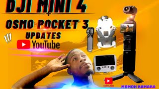 UPDATES ON THE DJI MINI 4 AND OSMO POCKET 3 [upl. by Dedra290]