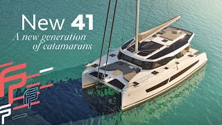 Discover the New 41 the Fountaine Pajot newgeneration catamaran [upl. by Suh]