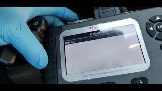 VIDENT iAuto 702 Pro Multiapplicaton Service Tool Toyota TPMS Program Attempt Part 1 [upl. by Eidassac]