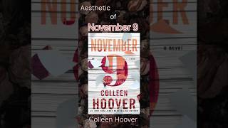 9 NovemberColleen Hoover booktok [upl. by Yerxa]