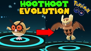 Evolving HOOTHOOT to NOCTOWL Pokemon Go GEN 2 Evolution [upl. by Tufts336]