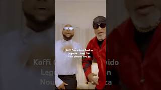 Koffi Olomide ft Davido Legende yoka son [upl. by Ylicis595]