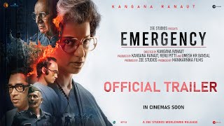 Emergency  Official Trailer  In Cinemas 6th September  Kangana Ranaut [upl. by Akehsat]