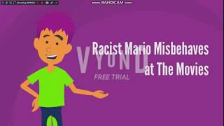 Racist Mario Misbehaves at the Movies [upl. by Eicam]