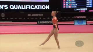 Lieke Wevers 2015 and Larisa Iordache 2016 Floor Music Swap [upl. by Mark197]