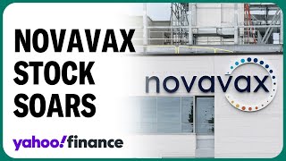 Novavax stock soars on 12 billion Sanofi vaccine deal [upl. by Holman]