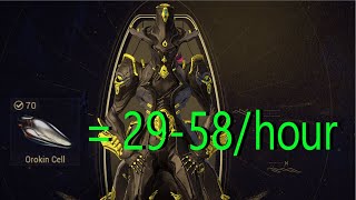 How to get orokin cells ✓Best Orokin Cell Farm 2958hour  Warframe [upl. by Nakah]