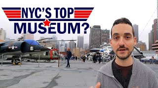 NYCs BEST Attraction  Touring the Intrepid Museum  Things To Do in New York City [upl. by Anaujal170]