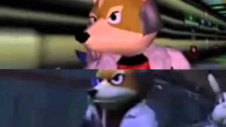 Star Fox 64 VS 3D Intro Comparison [upl. by Ilil574]