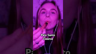 ASMR Palo Santo Energy Cleanse shorts [upl. by Harvison]