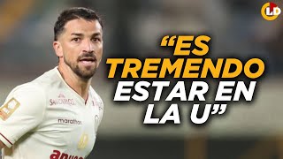 UNIVERSITARIO BICAMPEÓN  GABRIEL COSTA quotES TREMENDO ESTAR EN LA Uquot  LATINA DEPORTES [upl. by Ihpen]