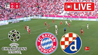 Bayern München vs Dinamo Zagreb Live Football  UEFA Champions League 2024  Gameplay pes21 [upl. by Amrak267]