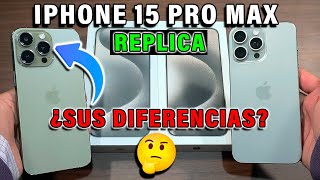 Conseguí un iPhone 15 Pro Max Réplica  Unboxing y primeras impresiones en español México [upl. by Nosiram]