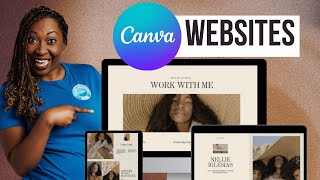 Build a Website in Canva amp Host it for FREE [upl. by Nehttam494]