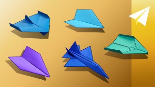 How to Make 5 Competition Winning Paper Airplanes that Fly REALLY Well [upl. by Aistek]