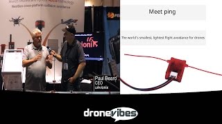 Ping ADSB Transceiver Drone Collision Avoidance by uAvionix  Interview with Paul Beard [upl. by Bevash]