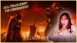 New Fromsoft Player reacts to ALL Elden Ring Trailers [upl. by Odranar461]