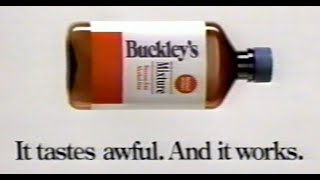 Buckleys Cough Syrup Commercial  2001 [upl. by Eldnik]