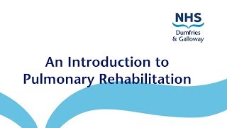 Pulmonary Rehabilitation [upl. by Rizas]