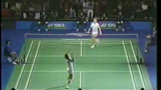 Badminton JAPAN OPEN 1984 MSF 24 LS King VS M Frost [upl. by Lyred]