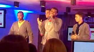 JLS  X Factor secret gig  One Sweet Day [upl. by Mclyman]