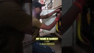 R y b circuit breaker change electrical trending eletrician tirupati [upl. by Norit393]