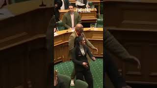 Maori Perform Haka dance in New Zealand Parliament [upl. by Dnalloh]