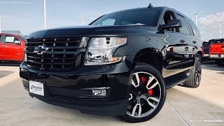 2018 Chevrolet Tahoe RST Performance Edition 62L V8  Review [upl. by Bornie454]