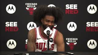 Coby White Media Day Press Conference  Chicago Bulls  93024 [upl. by Bloem797]