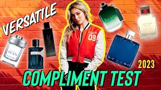 BATTLE of 2023 Versatile fragrances  Compliment Test ft Jade [upl. by Gati]