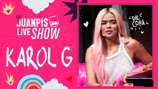 La primera entrevista de Karol G en Colombia en cuatro años  The Juanpis Live Show [upl. by Jessee]