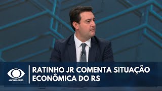 Ratinho Jr comenta situação econômica do Rio Grande do Sul  Canal Livre [upl. by Gierc439]