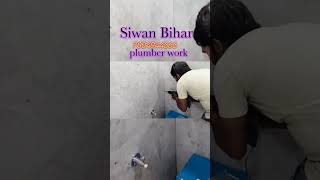 counter wash basin installation plumberwork plumber howtoinstall [upl. by Pangaro]